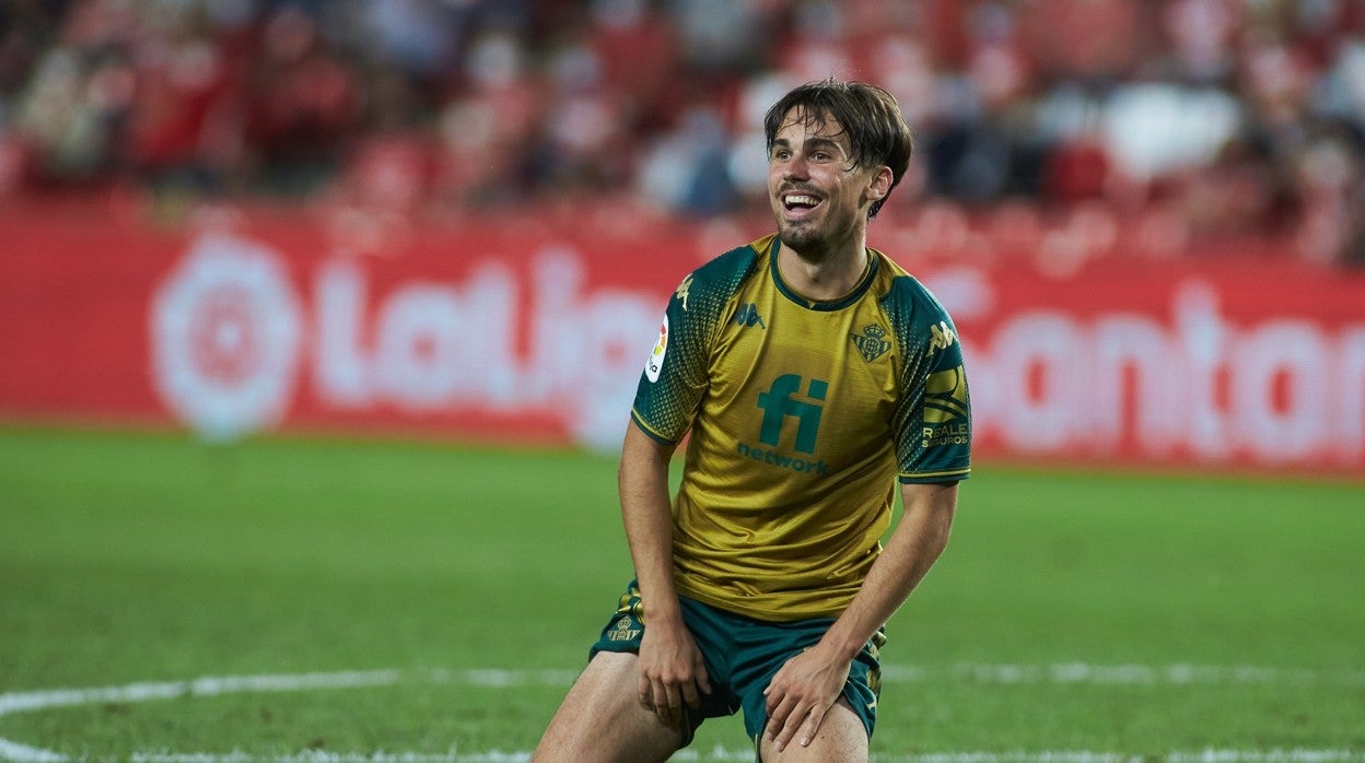 Rodri, en el partido del Betis en Granada