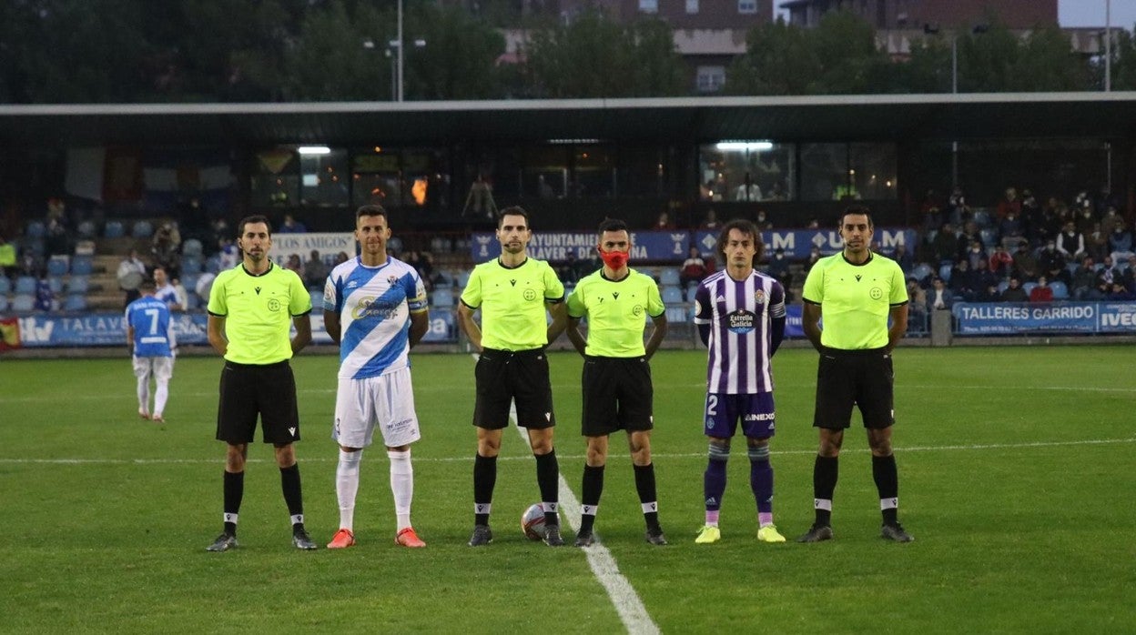 Góngora en el encuentro entre CF Talavera y