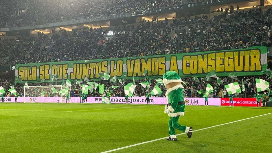 Arenga para el derbi Betis - Sevilla de la Copa: «El sábado todo el Villamarín es Gol Sur 1907»