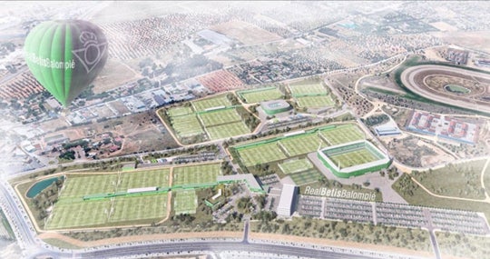 Proyecto de la nueva ciudad deportiva del Betis