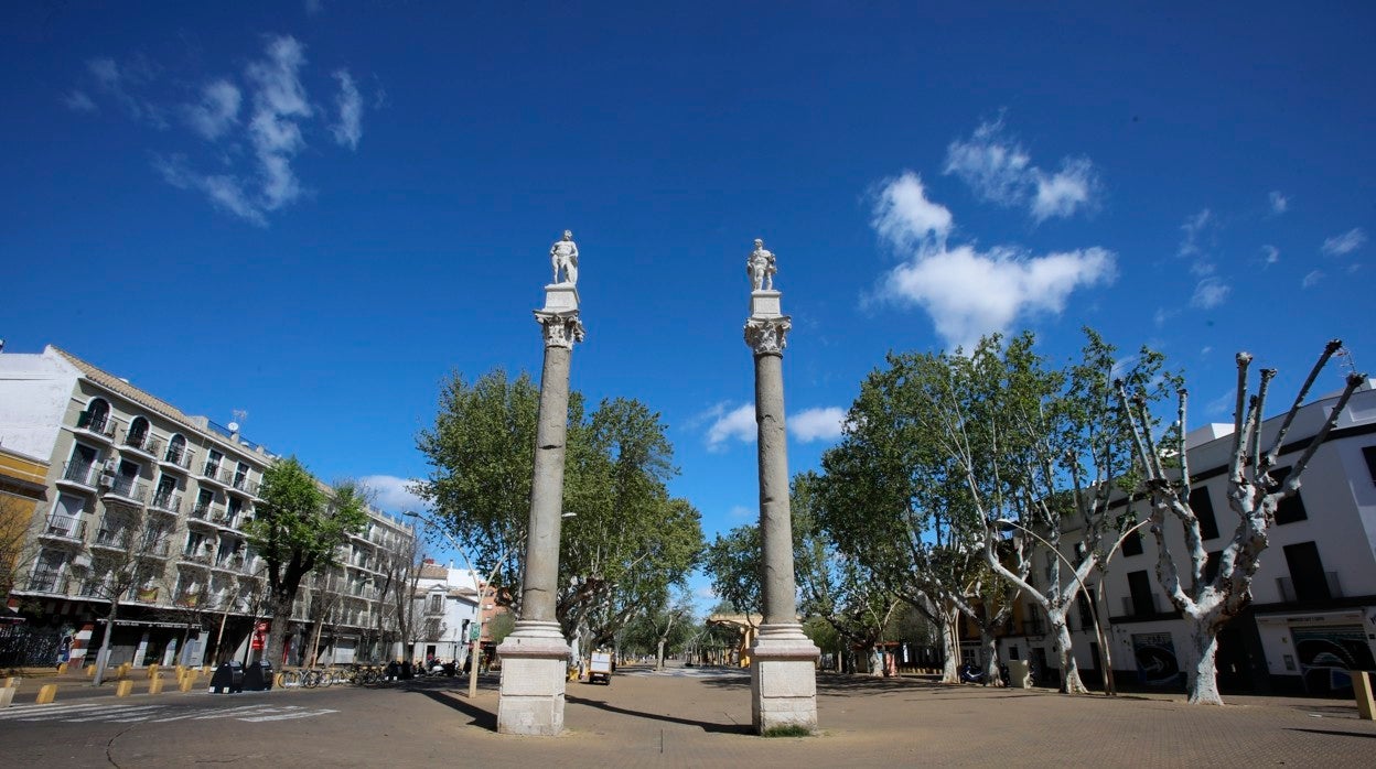 Imagen de la Alameda de Hércules de Sevilla