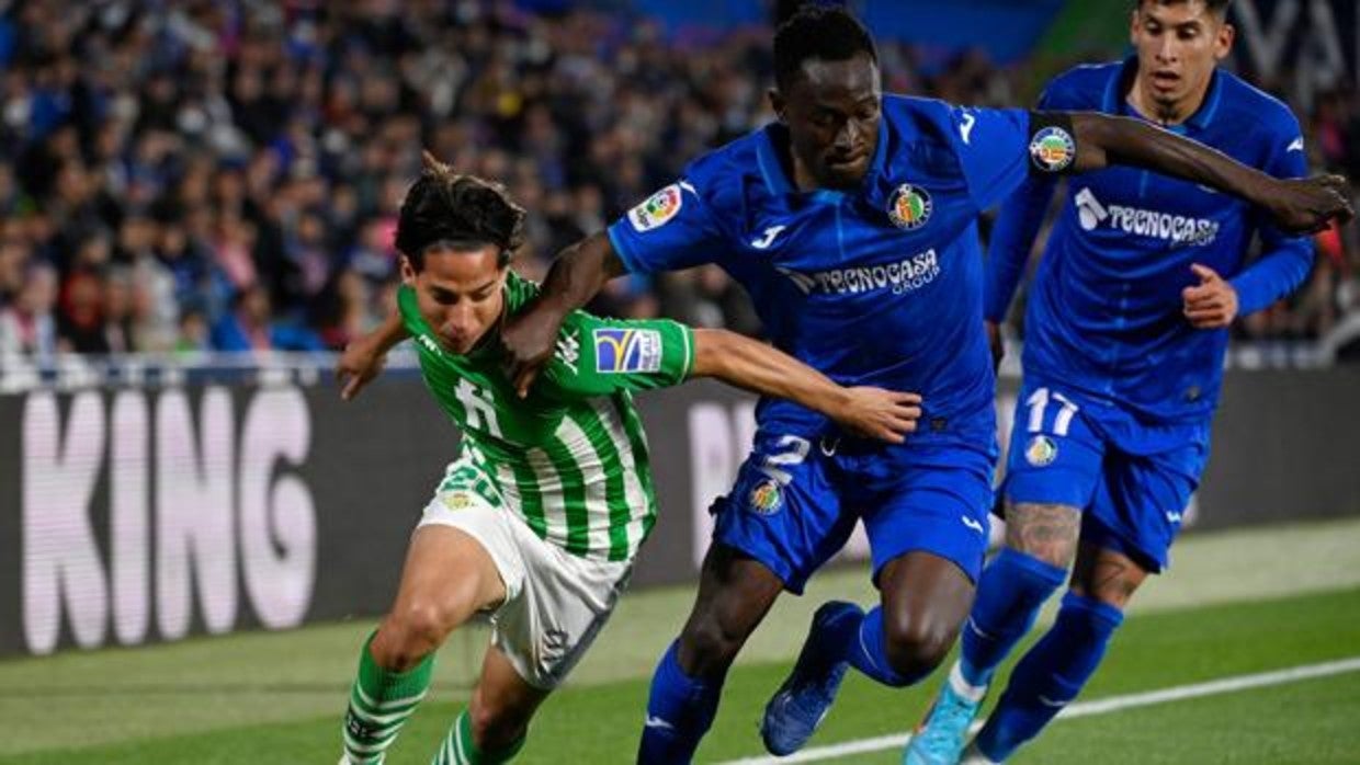 Lance del Getafe - Betis