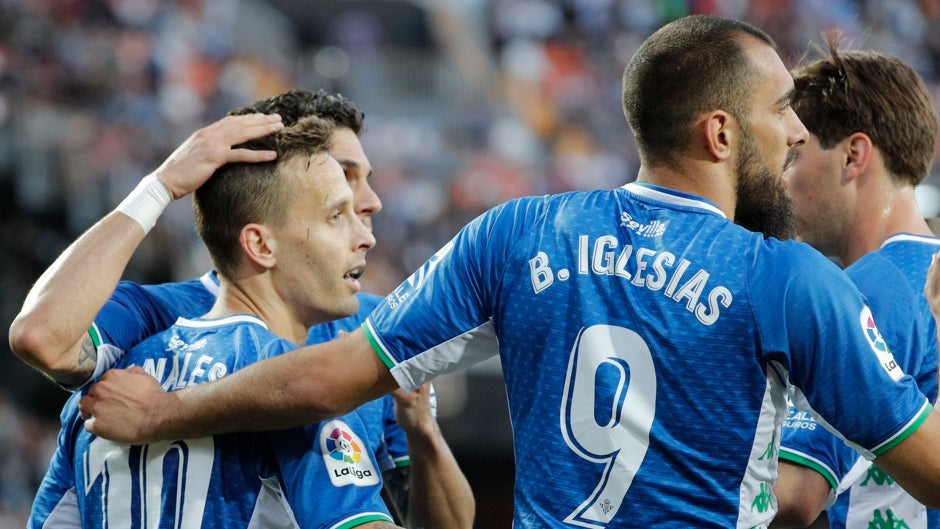 Valencia - Betis: Recuperar para seguir en el camino (0-3)