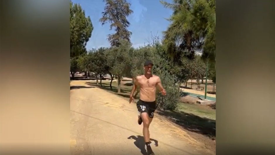 Canales desafía a las altas temperaturas de este domingo en Sevilla