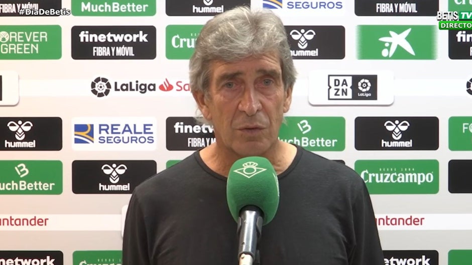 Pellegrini: «Ahora sólo estamos involucrados con los que tenemos»