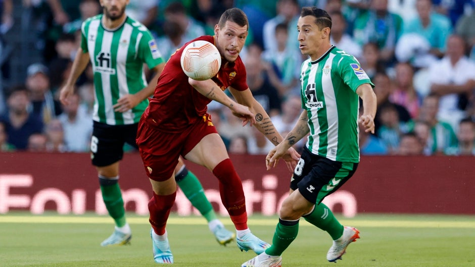Betis - Roma: resumen, resultado y goles (1-1)