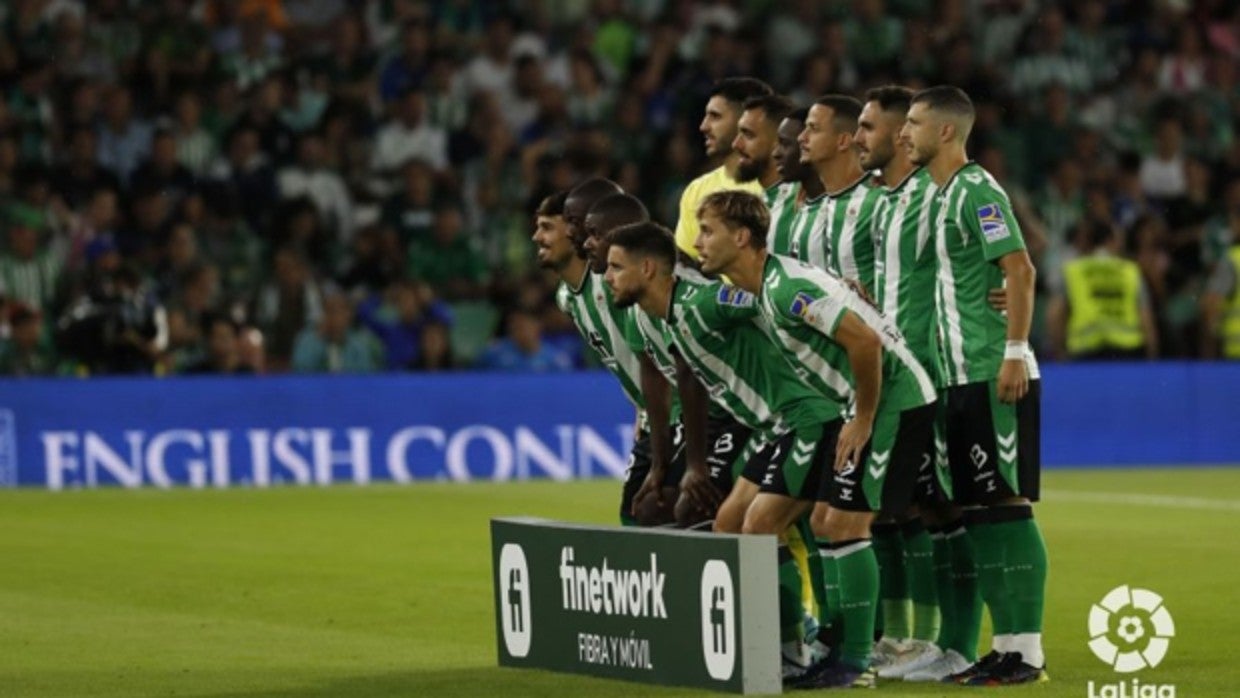 Once inicial del Betis este domingo