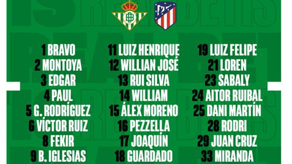 Fekir, novedad en una convocatoria sin Canales