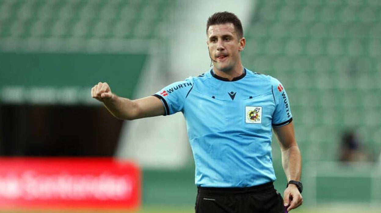 Díaz de Mera, árbitro del Rayo - Betis
