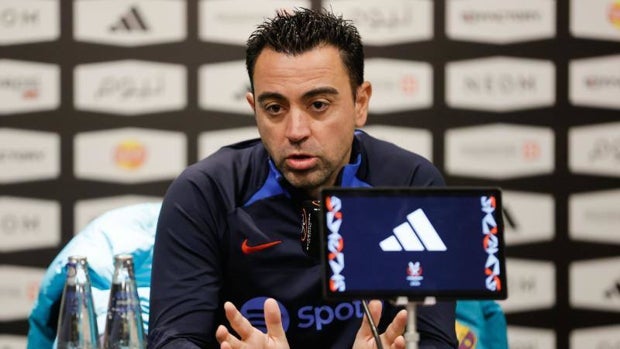 Xavi: «Llevamos ya un 'tiempecito' sin ganar títulos y ya nos tocaría»