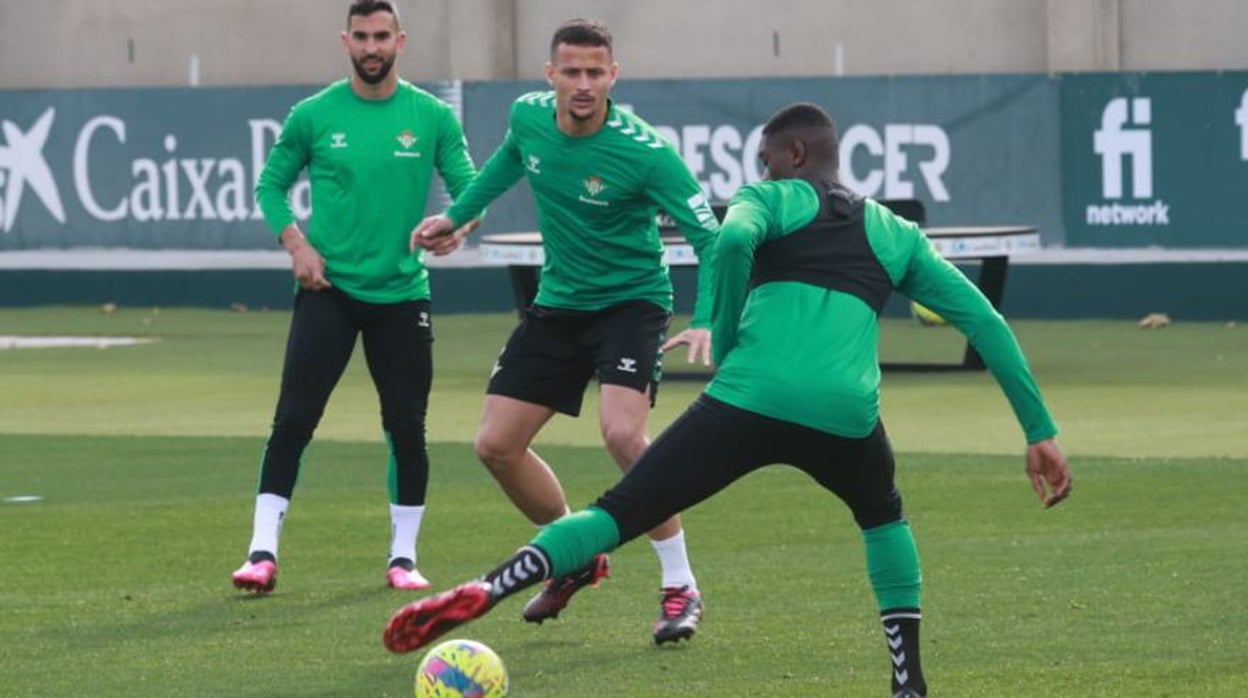 Luiz Felipe, en la ciudad deportiva del Betis