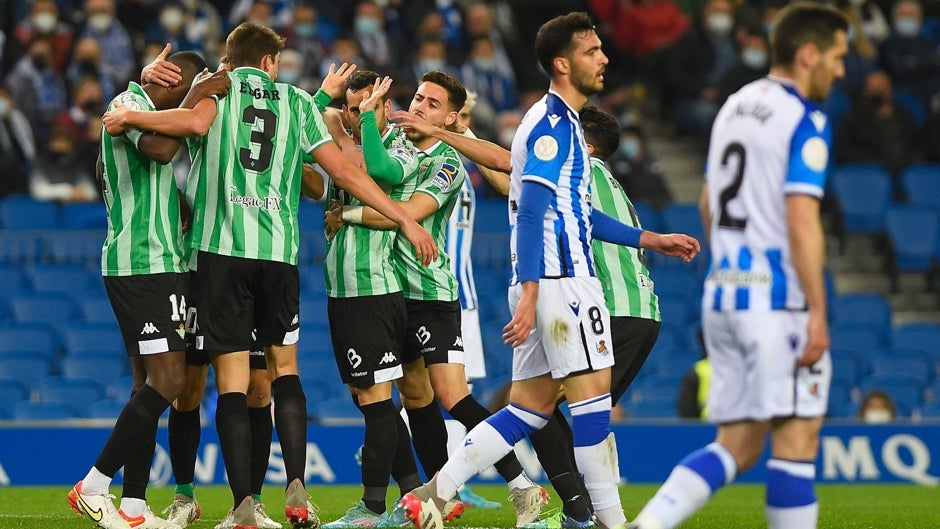 El Betis venció en cuatro de los últimos seis partidos jugados ante la Real Sociedad