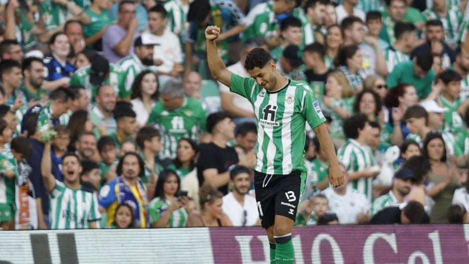 Betis - Valencia, estadísticas del partido