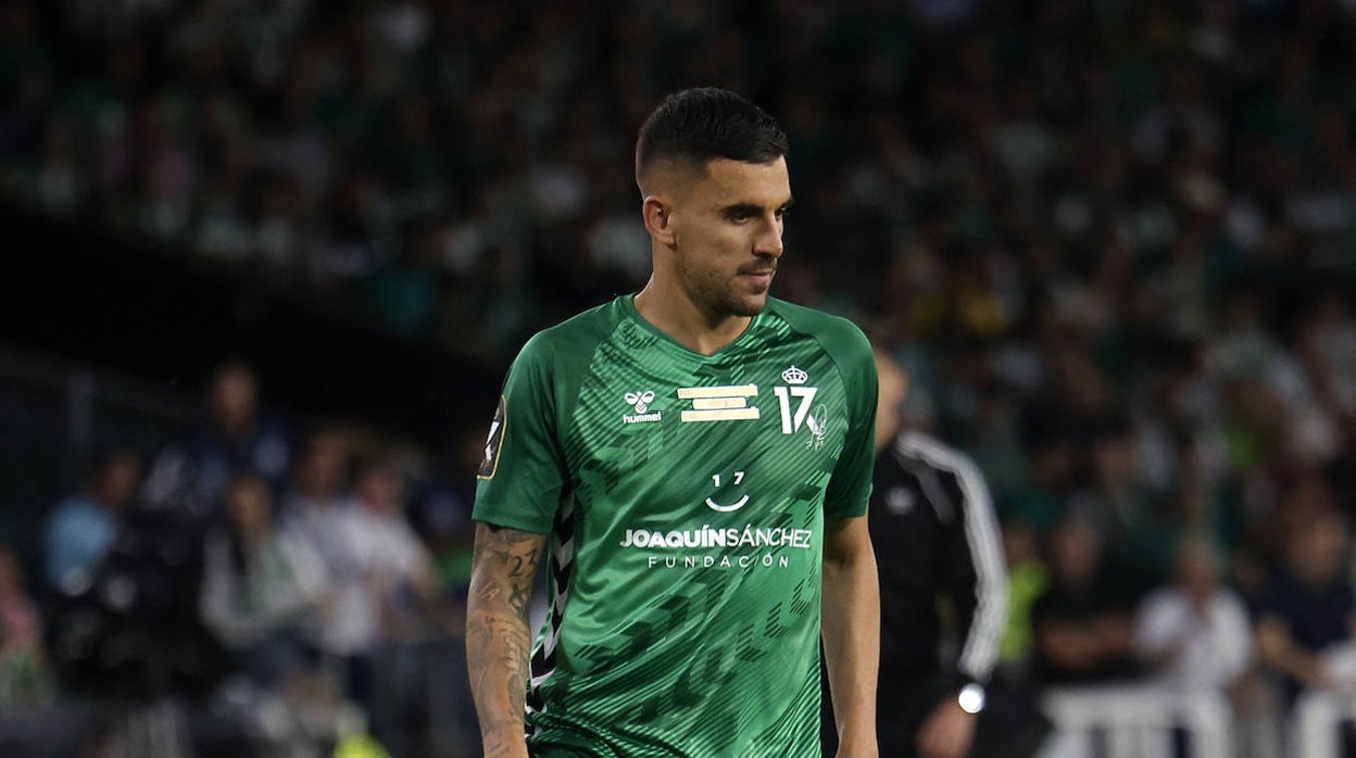 Dani Ceballos, durante el partido homenaje a Joaquín