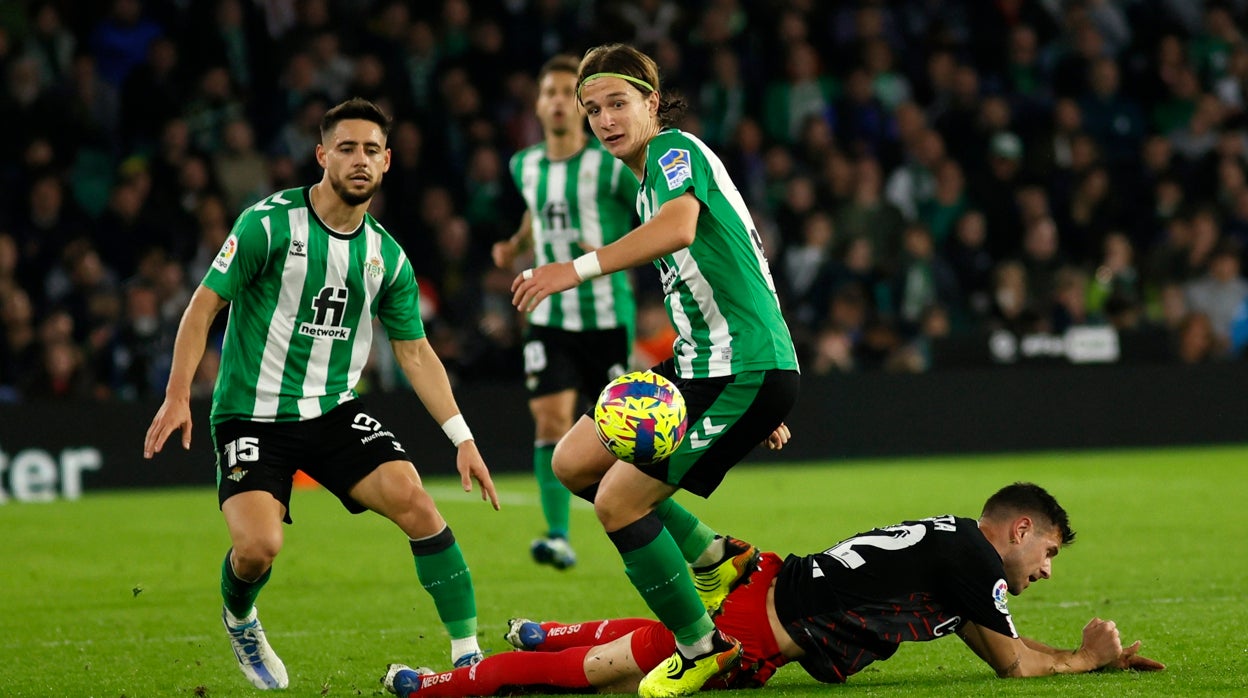 Félix, en el partido ante el Athletic de la pasada temporada