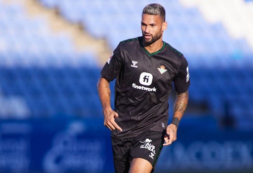 Willian José, en el amistoso Betis-Burnley