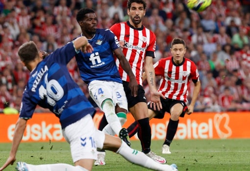 Paul, durante el Athletic - Betis de la pasada temporada