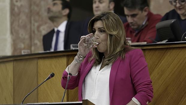 Imagen de Susana Díaz en el Parlamento