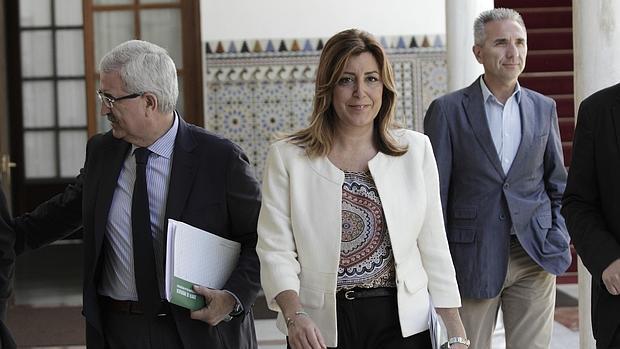 La presidenta de la Junta, Susana Díaz