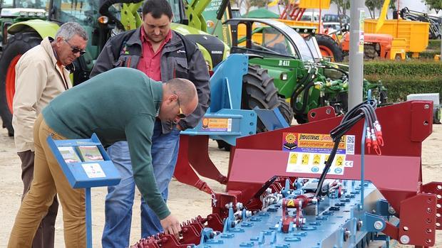 Público en la Feria del Campo Andaluz celebrada en Lucena
