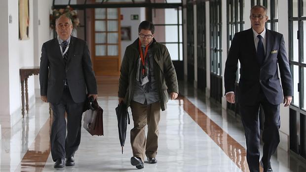 El empresario José Sivianes, en el Parlamento