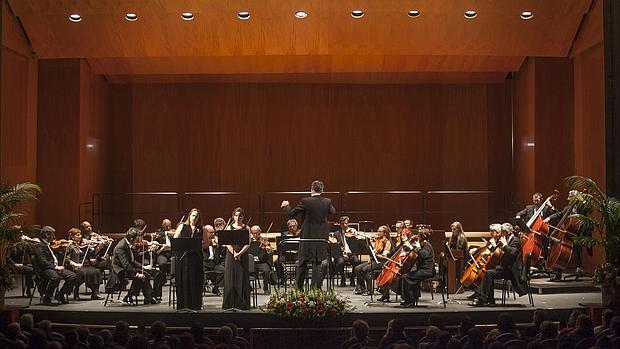 La Orquesta de Córdoba, en abril, durante