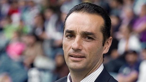 El entrenador del Córdoba, José Luis Oltra