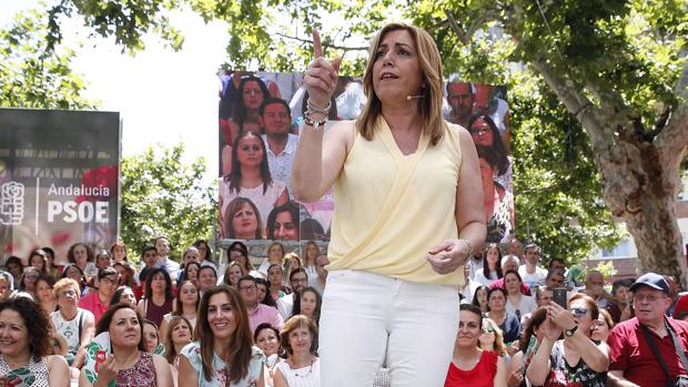 Díaz, a Iglesias: «Los votos de los andaluces no van a servir para pagar los privilegios de Colau»