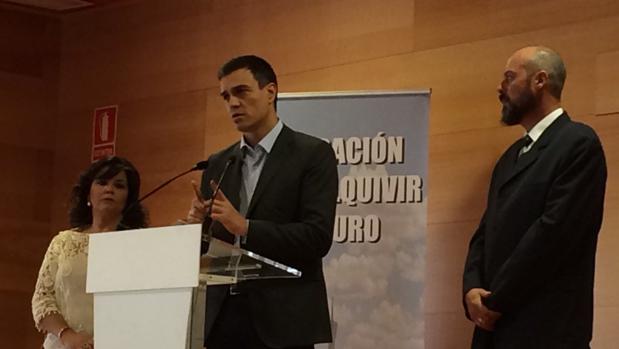 Acto de Pedro Sánchez en la Guadalquivir Futuro en noviembre