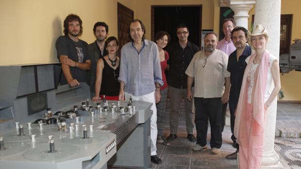 Organizadores y participantes de Un verano de guión en una edición anterior