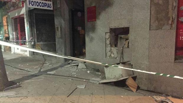 Tras los ladrones que vuelan cajeros en Málaga