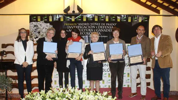 Foto de las distinciones de los Premios Andrés Núñez de Prado