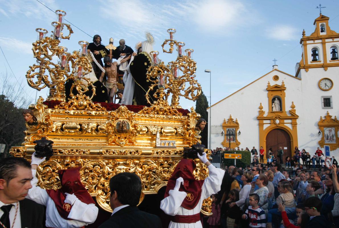 El Santísimo Cristo del Descendimiento, durante su procesión