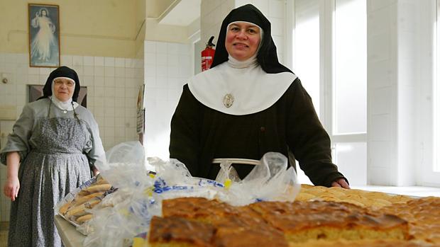Hermanas clarisas cuando el convento cordobés estaba todavía funcionando