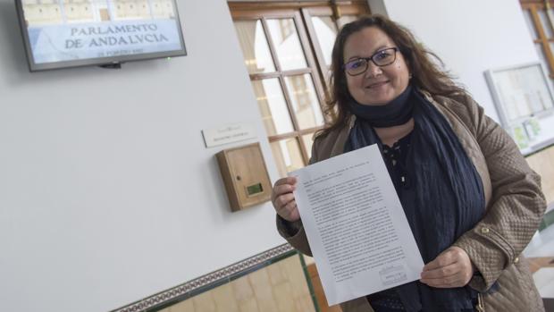 La diputada malagueña Carmen Prieto ha dejado oficialmente de pertenecer al grupo de Ciudadanos