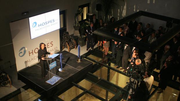 Inauguración del Hospes Palacio del Bailío, hace diez años