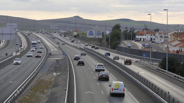 Zona del nuevo carril de la A-4