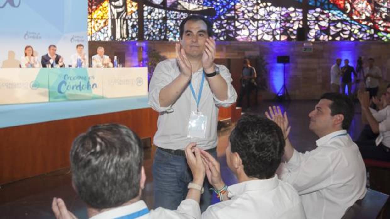 José Antonio Nieto en su despedida como presidente del PP de Córdoba