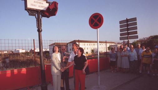La avenida Confederación pasó a ser de Fray Albino en 2000, con IU en la Alcaldía