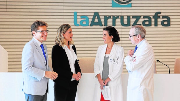 Directivos del Hospitla La Arruzafa
