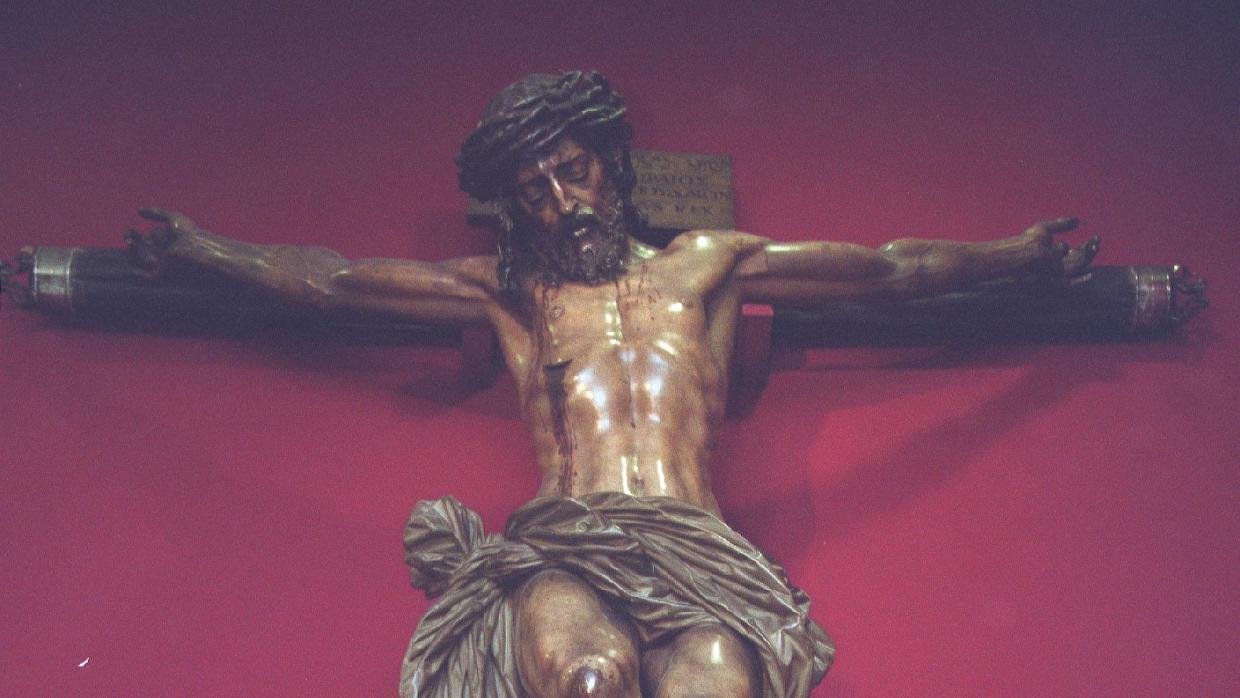 El Cristo de los Desamparados en la exposición «Y murió en la Cruz»