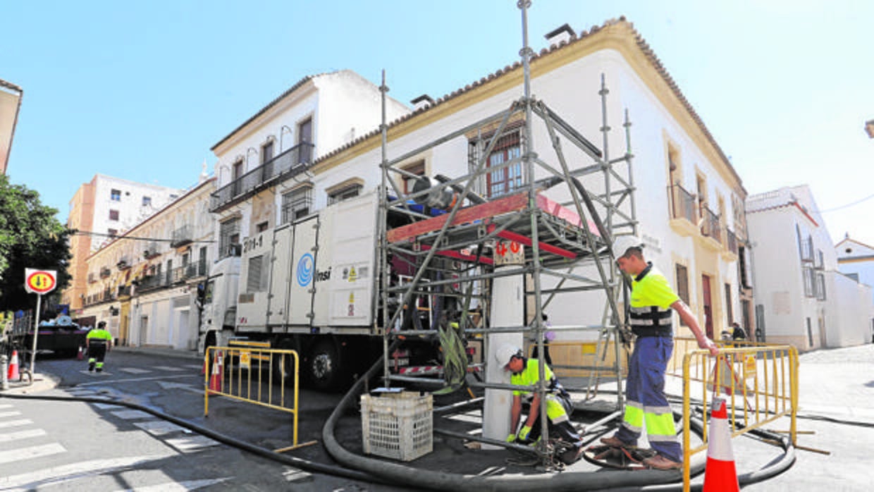Obras de mantenimiento realizadas por el Consistorio en Córdoba