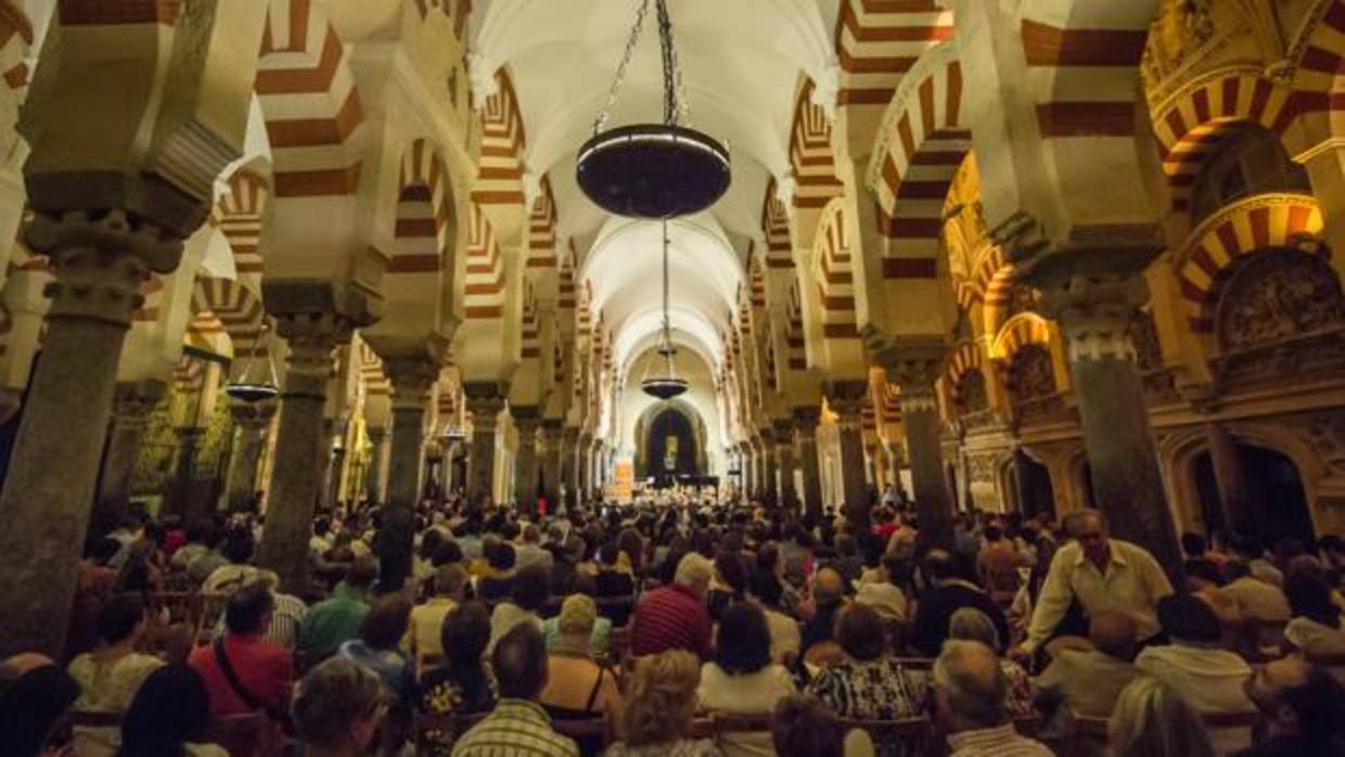 Concierto del Festival de Piano Guadalquivir en la Mezquita-Catedral de Córdoba