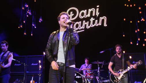 Dani Martín, durante su concierto en La Axerquía en 2014