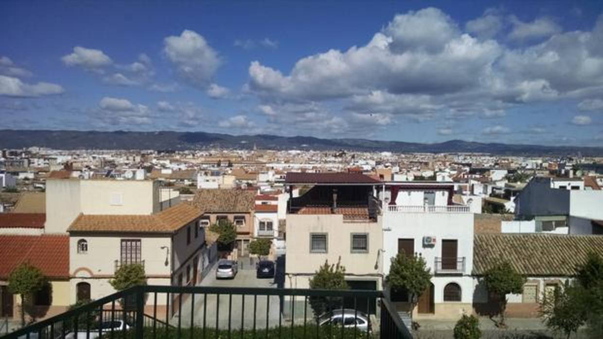 Vistas a Córdoba desde el mirador de la calle Osario Romano
