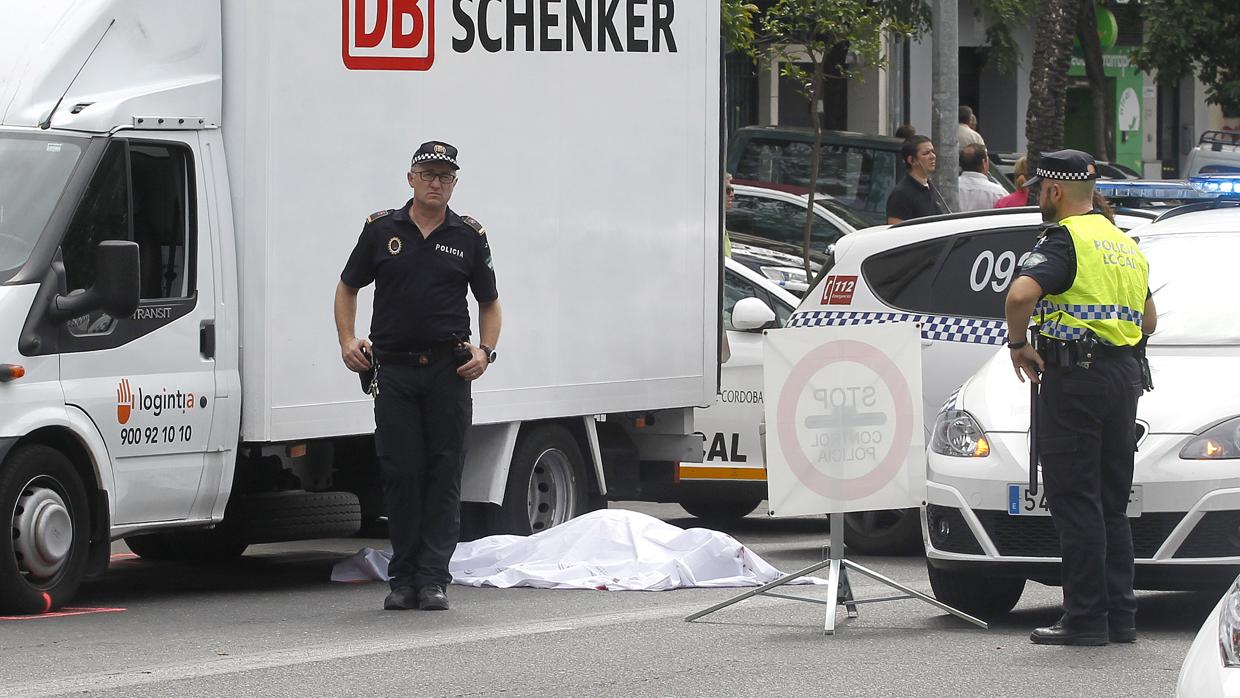 Imagen de archivo de otro atropello mortal en el Paseo de la Victoria