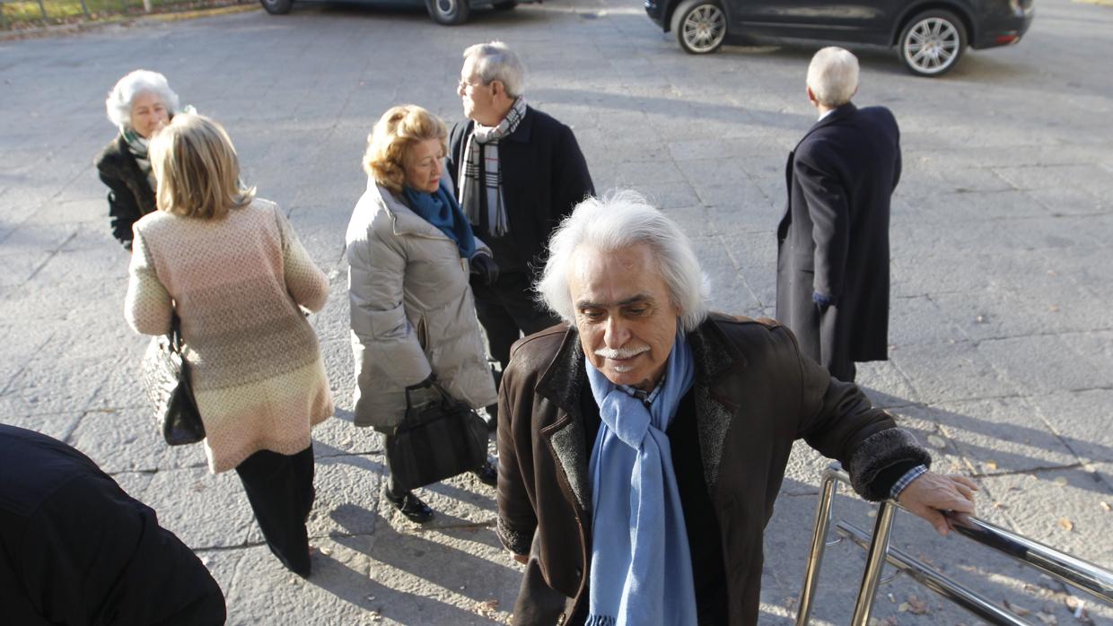 El empresario cordobés a su llegada a los juzgados