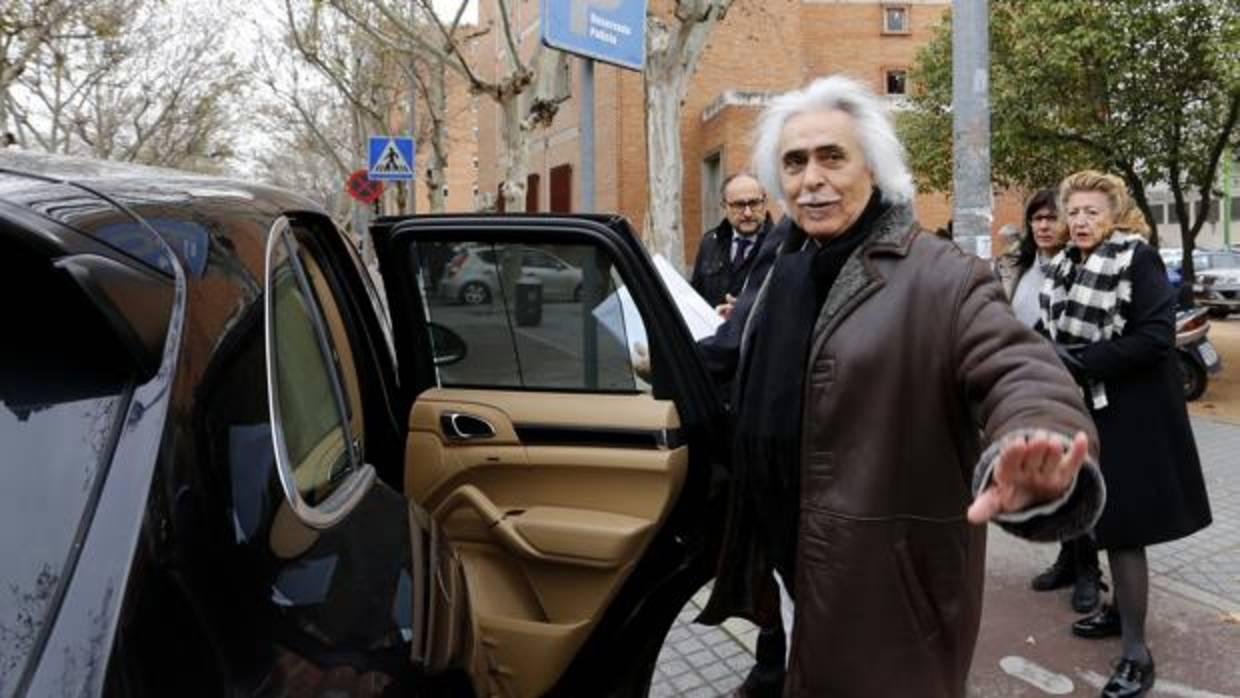 Rafael Gómez «Sandokán» a su salida de los juzgados cordobeses