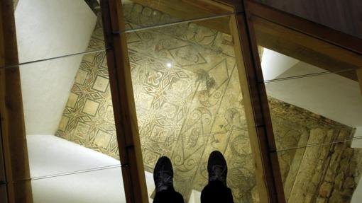 Restos de la basílica de San Vicente en el subsuelo de la Mezquita-Catedral