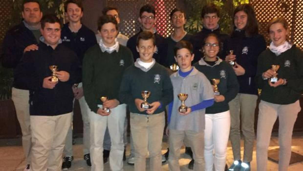 Los canteranos del Real Club de Campo de Córdoba de golf